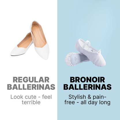 Ines Shine - Elegant & Supportive Ballerinas for Daily Comfort