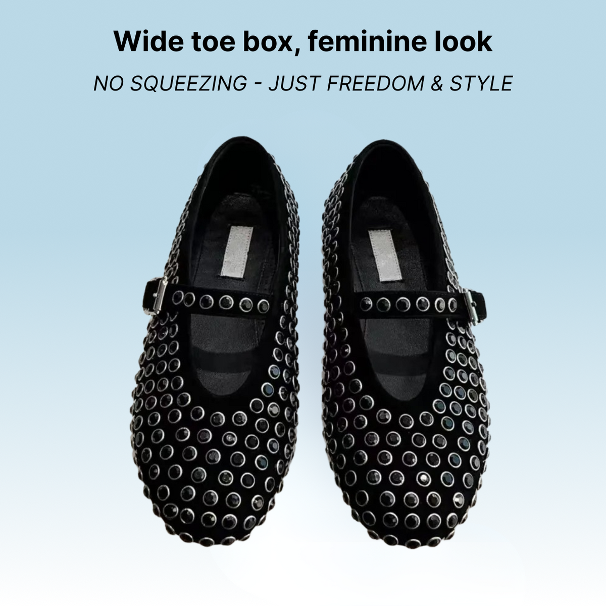 Nova Glow - Elegant & Supportive Ballerinas for Daily Comfort