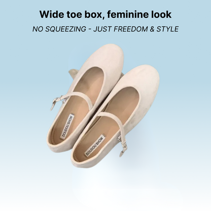 Cora Grace - Elegant & Supportive Ballerinas for Daily Comfort