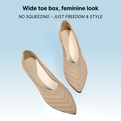 Zoe Bloom - Elegant & Supportive Ballerinas for Daily Comfort