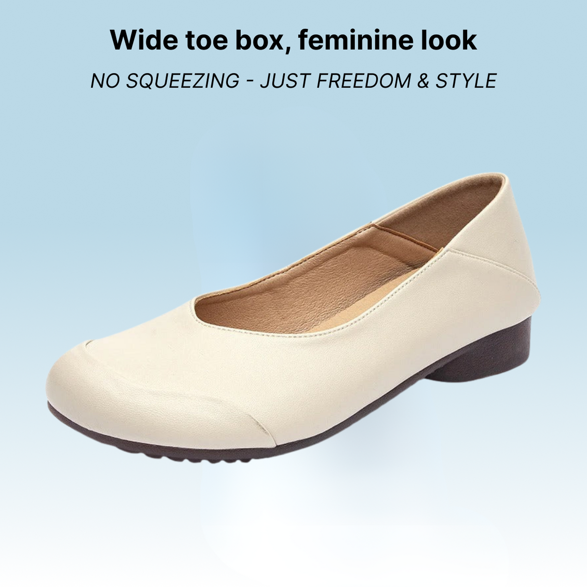 Isla Belle - Elegant & Supportive Ballerinas for Daily Comfort