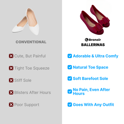 Nora Flow - Elegant & Supportive Ballerinas for Daily Comfort