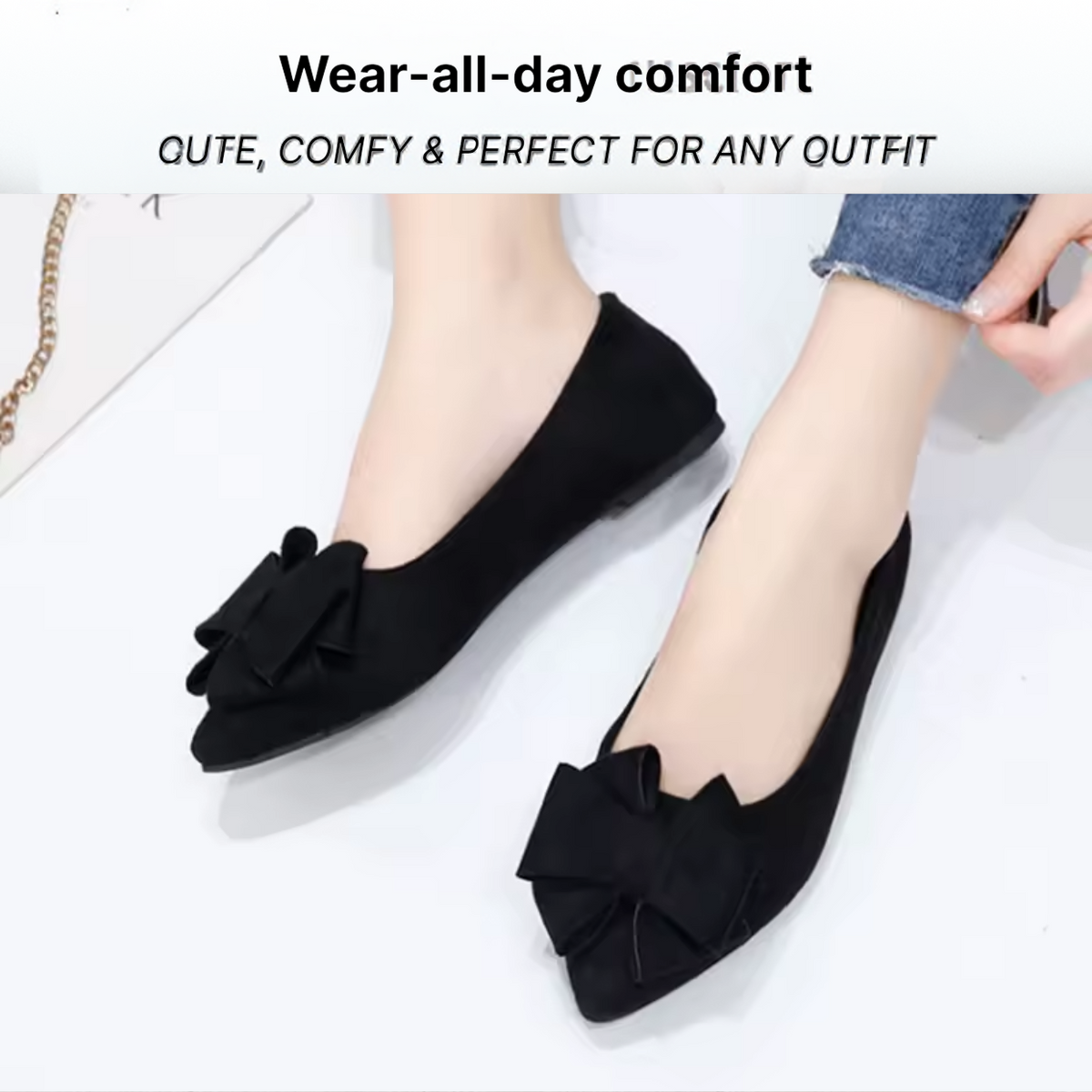 Nola Cozy - Elegant & Supportive Ballerinas for Daily Comfort