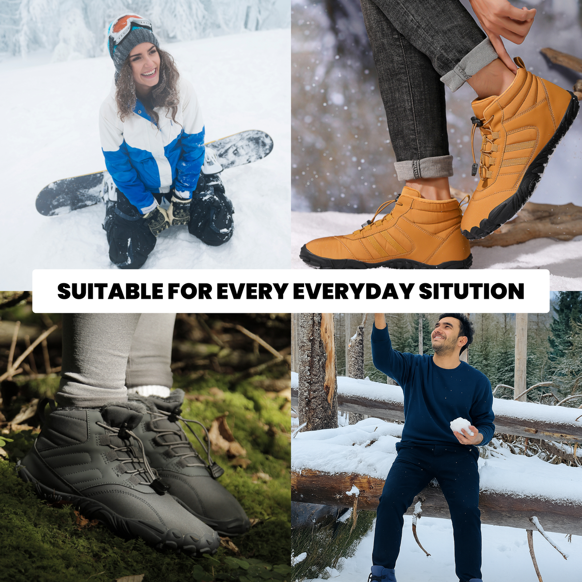 WindGuard - Winter Barefoot Shoes