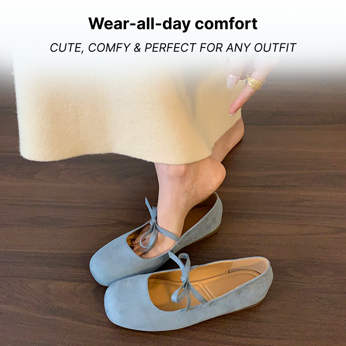 Lift - Elegant & Supportive Ballerinas for Daily Comfort