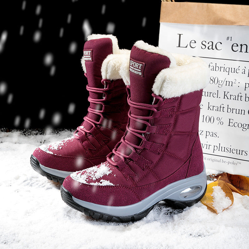 Warmers - Fleece Lined & Non-Slip Winter Boots for Pain Free Walking