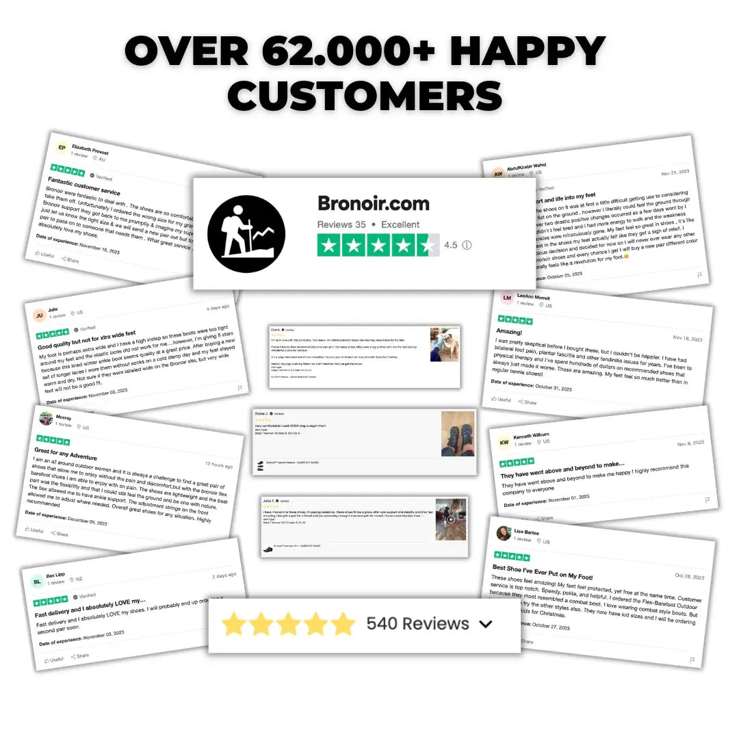 StrideTrail - Barefoot Shoes