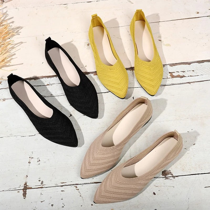 Zoe Bloom - Elegant & Supportive Ballerinas for Daily Comfort